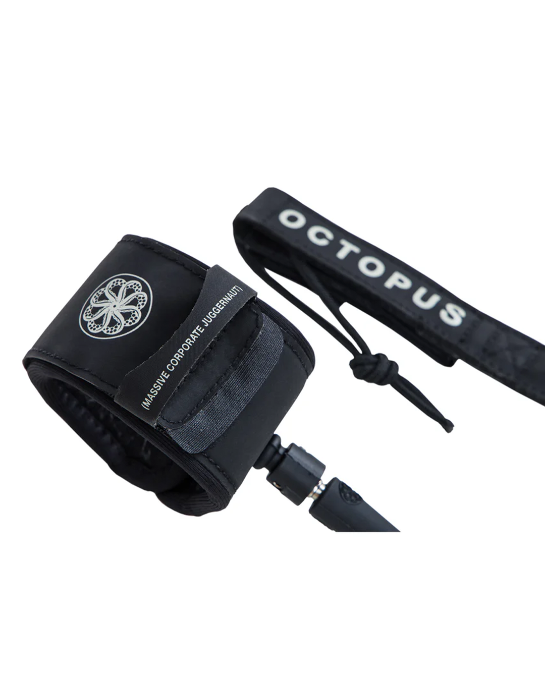 Octopus Mission Control 7ft Surf Leash- Black