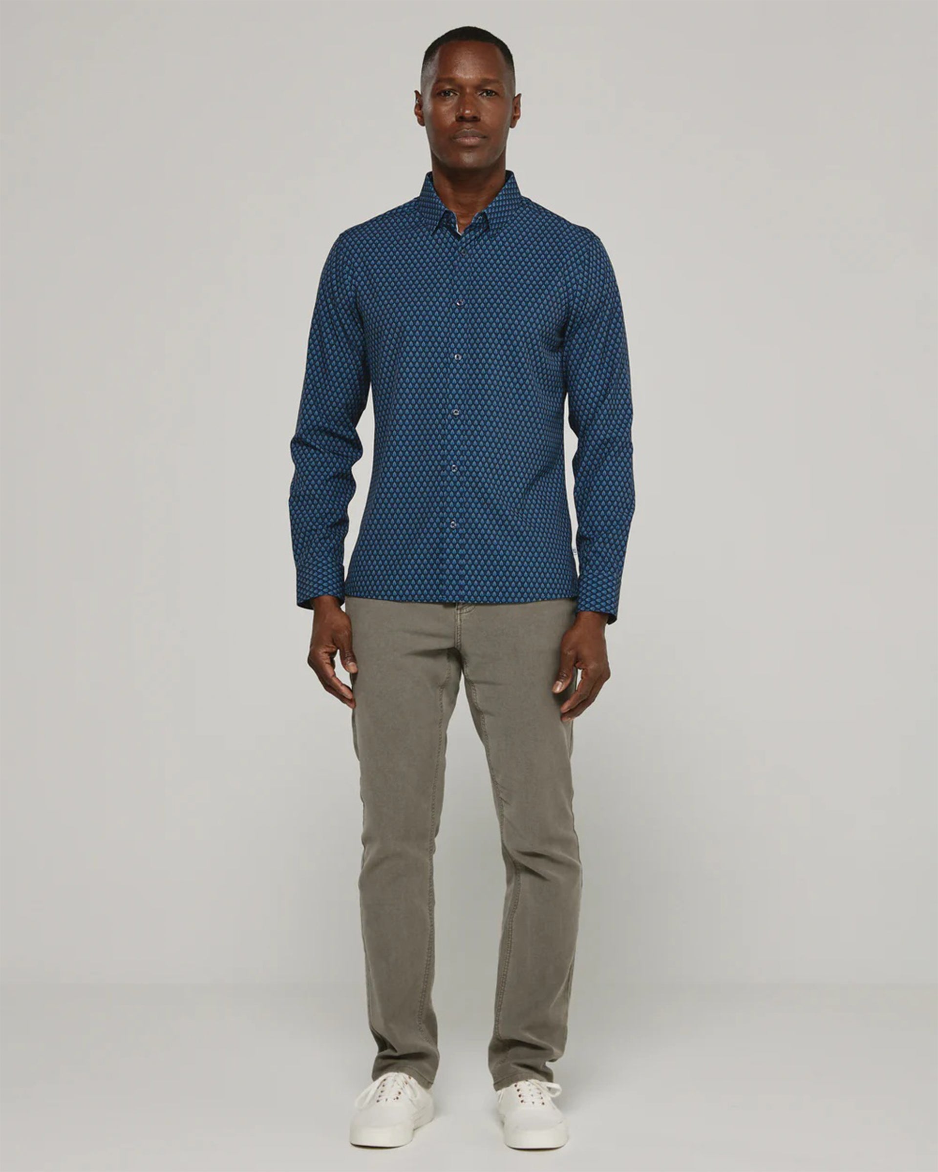 Enrys L/S Shirt - Navy