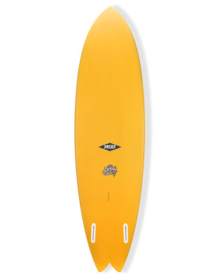 7'0 Barracuda Fish - Mustard