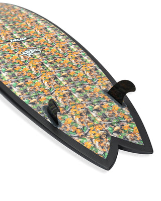 7'8 Barracuda Fish - Printed Tree Camo