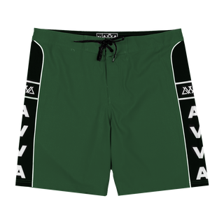 AVVA BRAND Hole Shot 20in Boardshorts FOREST GREEN