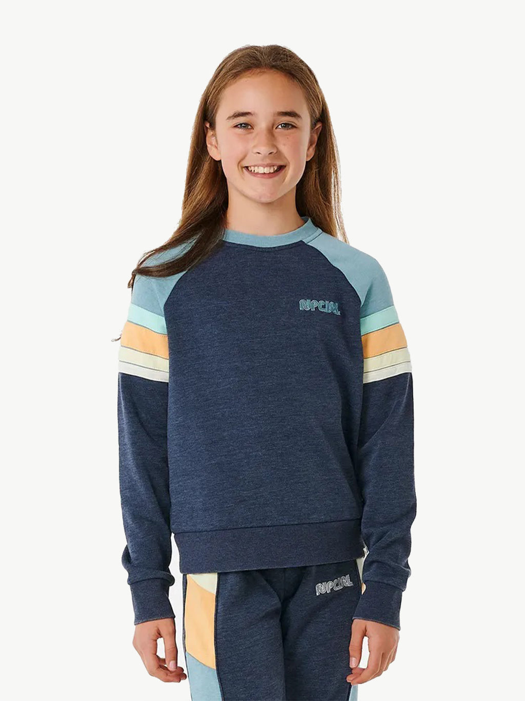 Rip Curl Girl's (8-14 years) Surf Revival Raglan Crew