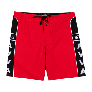 AVVA BRAND Hole Shot 20in Boardshorts RED