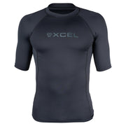 Premium Stretch S/S Rash Guard - Black