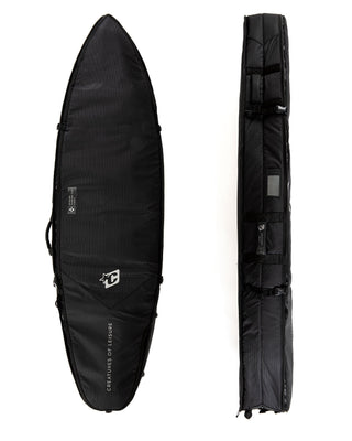 Shortboard Triple : Black Silver - 6'7