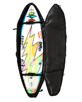 Shortboard Triple : Black Silver - 6'7