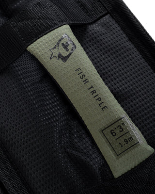 Fish Triple : Military Black - 6'7