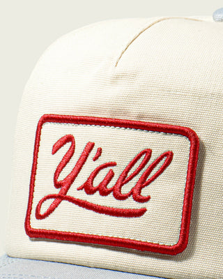 Marsh Wear Men's Y'all Snapback Hat - Natural