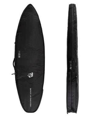 Shortboard Double Black Silver : Black Silver - 6'0