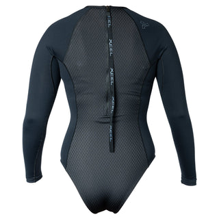 Women's Premium Stretch Celliant Jaquard High-Cut Long Sleeve Springsuit UV