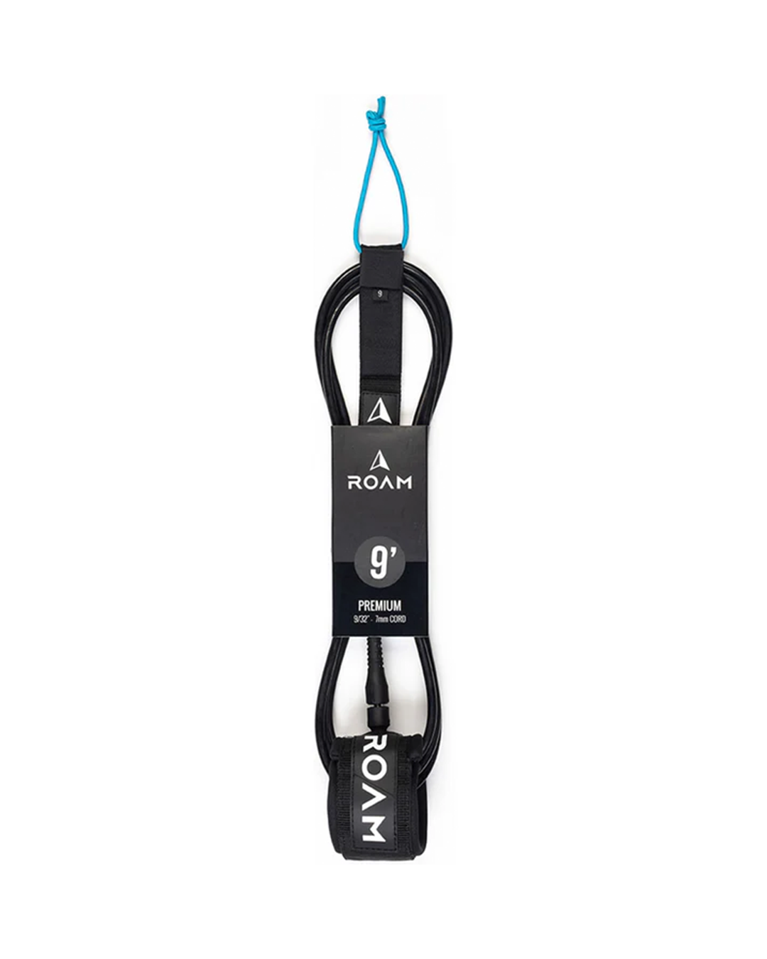 Roam 9' Premium Leash-Black