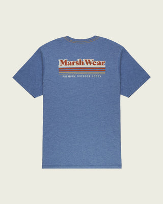 Marsh Wear Men's Gradient S/S T-Shirt - Bluefin Heather
