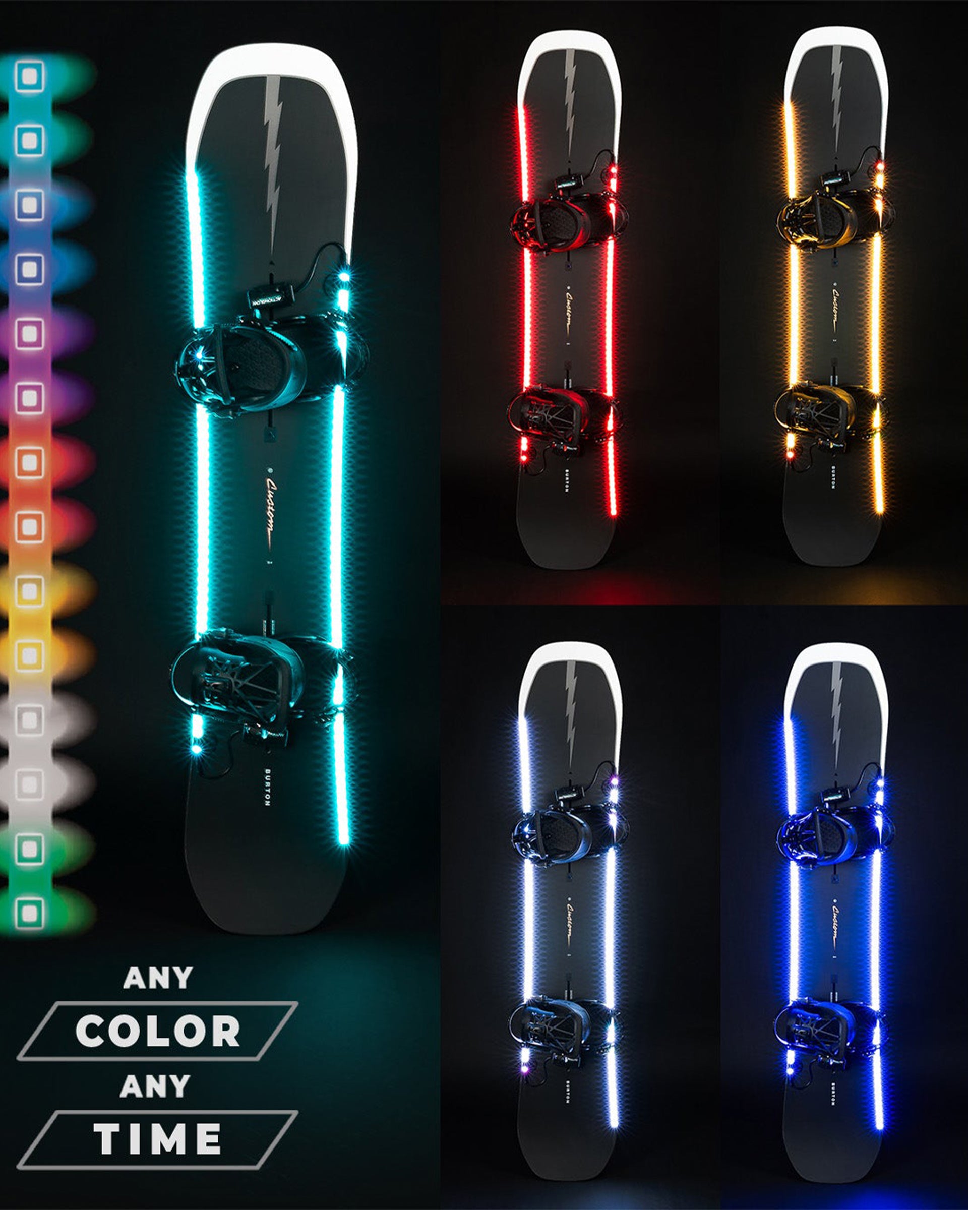 Action Glow LED SNOWBOARD SYSTEM