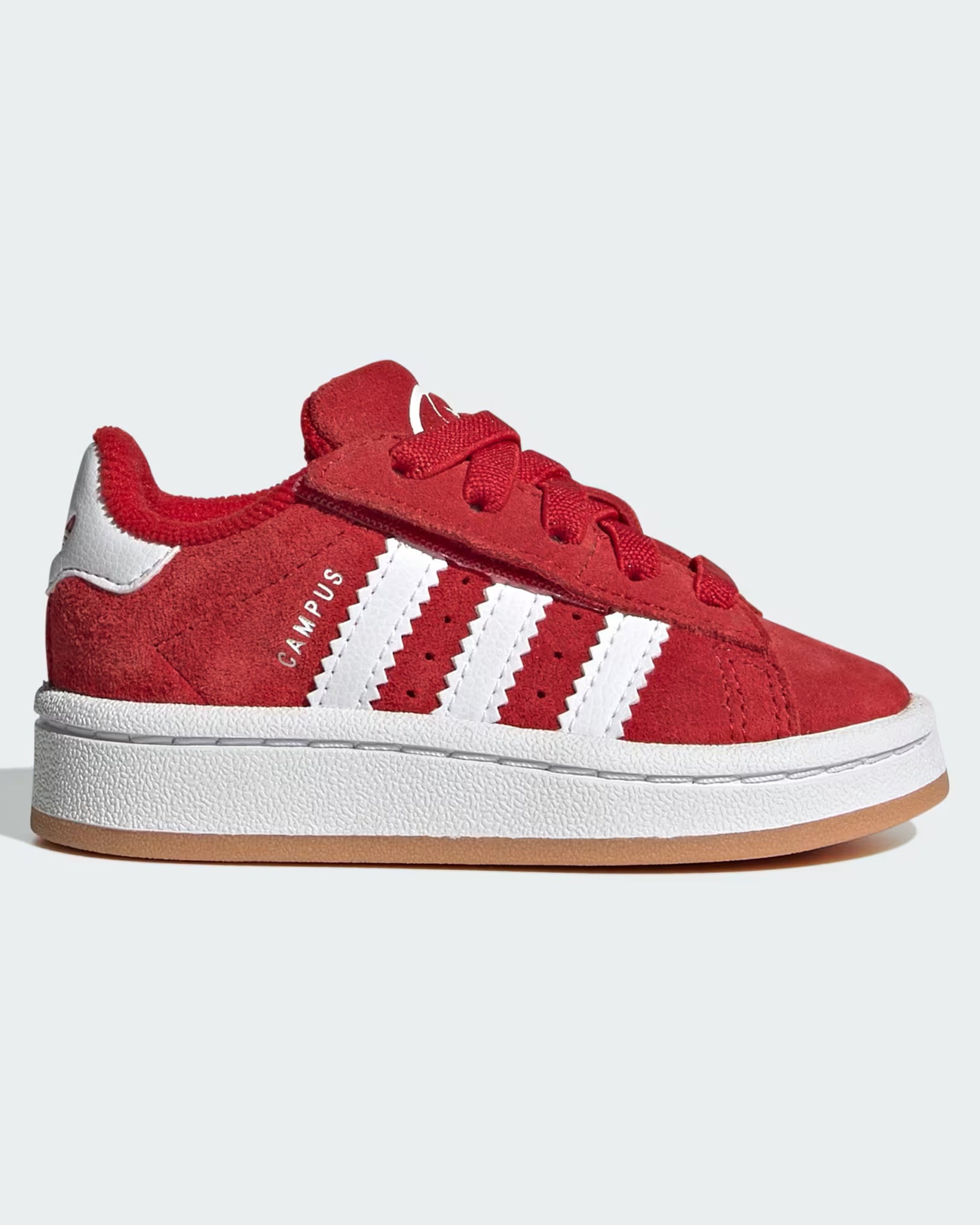 Adidas Kids Campus 00s Comfort Closure Elastic Lace Shoe - Better Scarlet/Cloud White/Better Scarlet