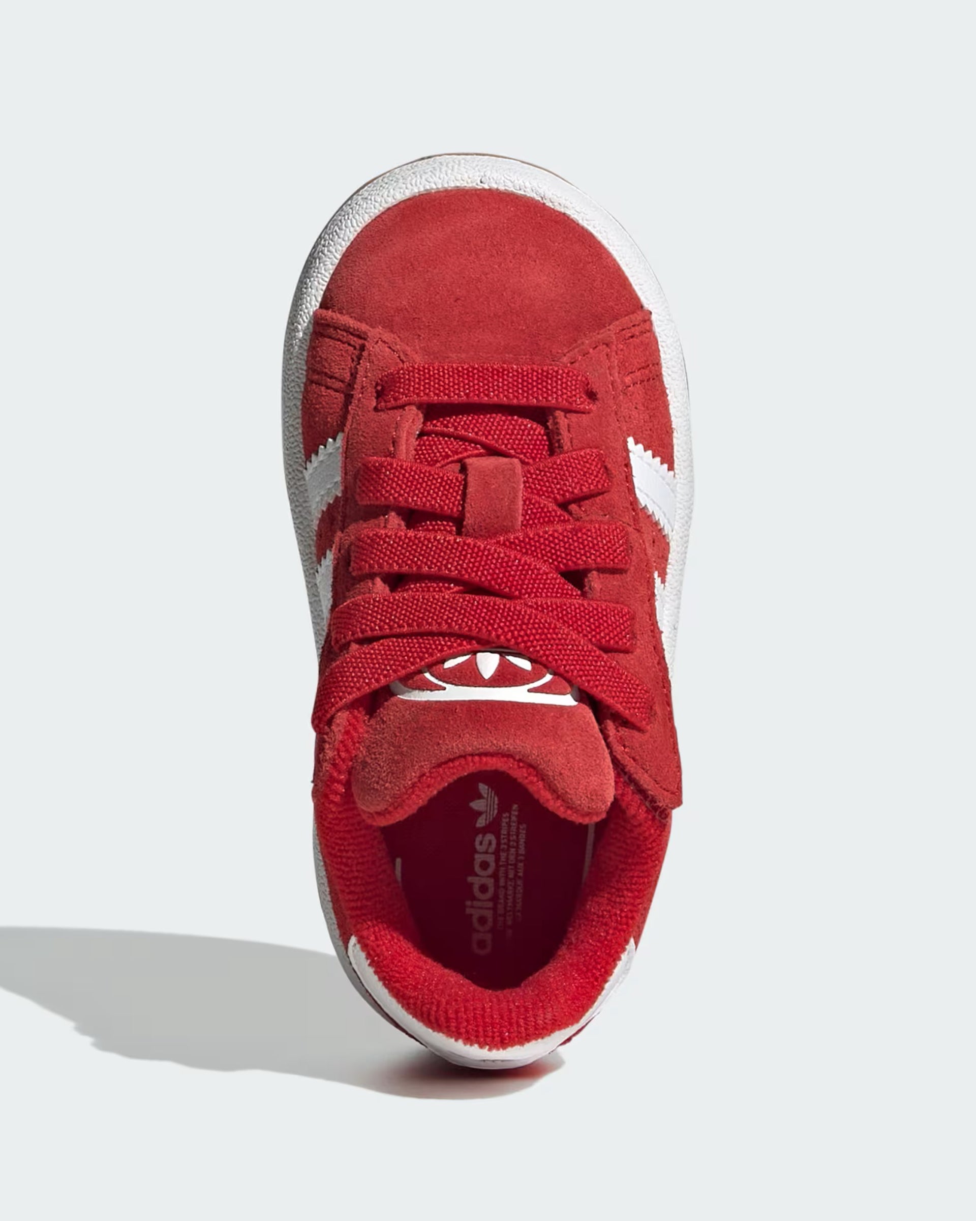 Adidas Kids Campus 00s Comfort Closure Elastic Lace Shoe - Better Scarlet/Cloud White/Better Scarlet