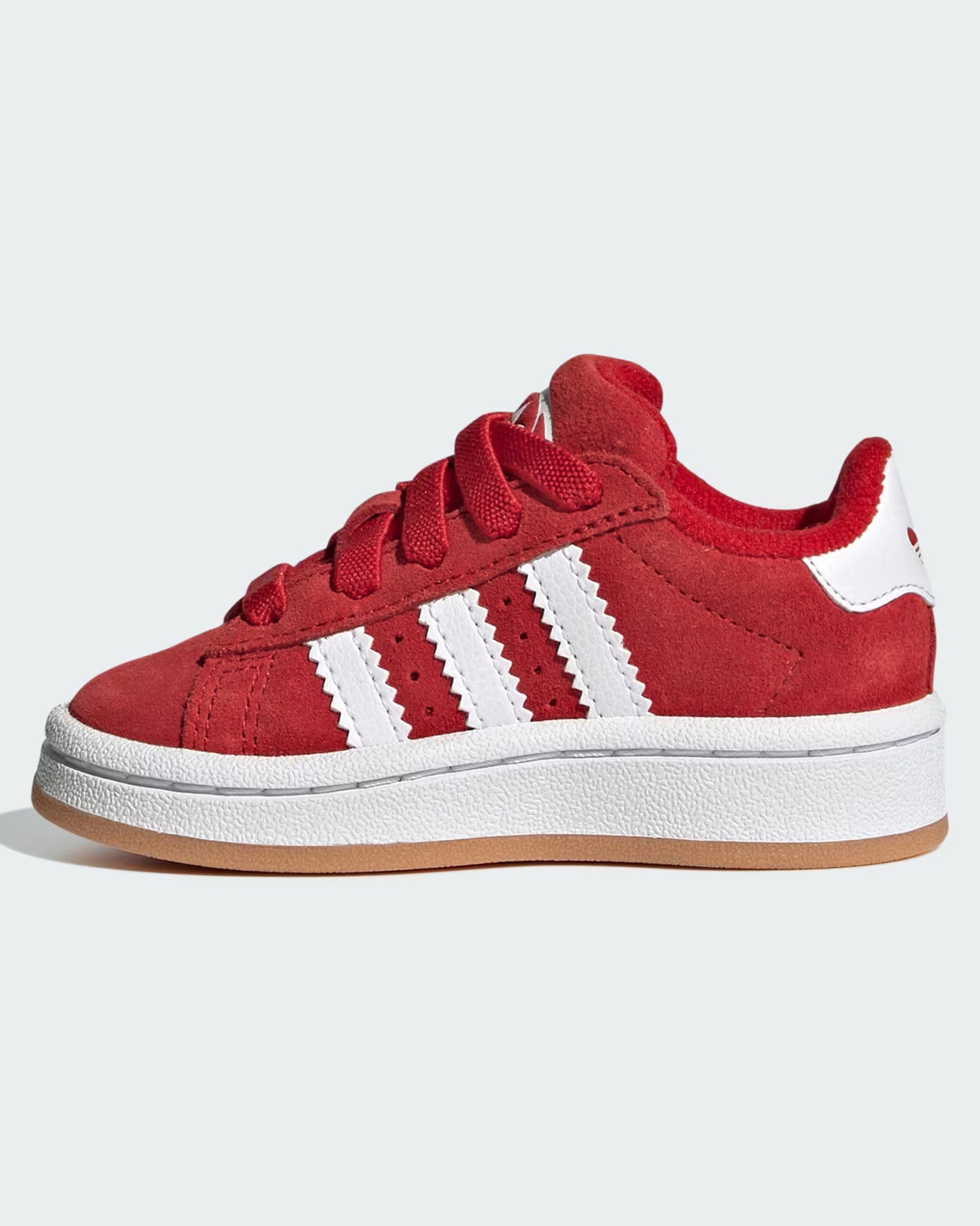 Adidas Kids Campus 00s Comfort Closure Elastic Lace Shoe - Better Scarlet/Cloud White/Better Scarlet