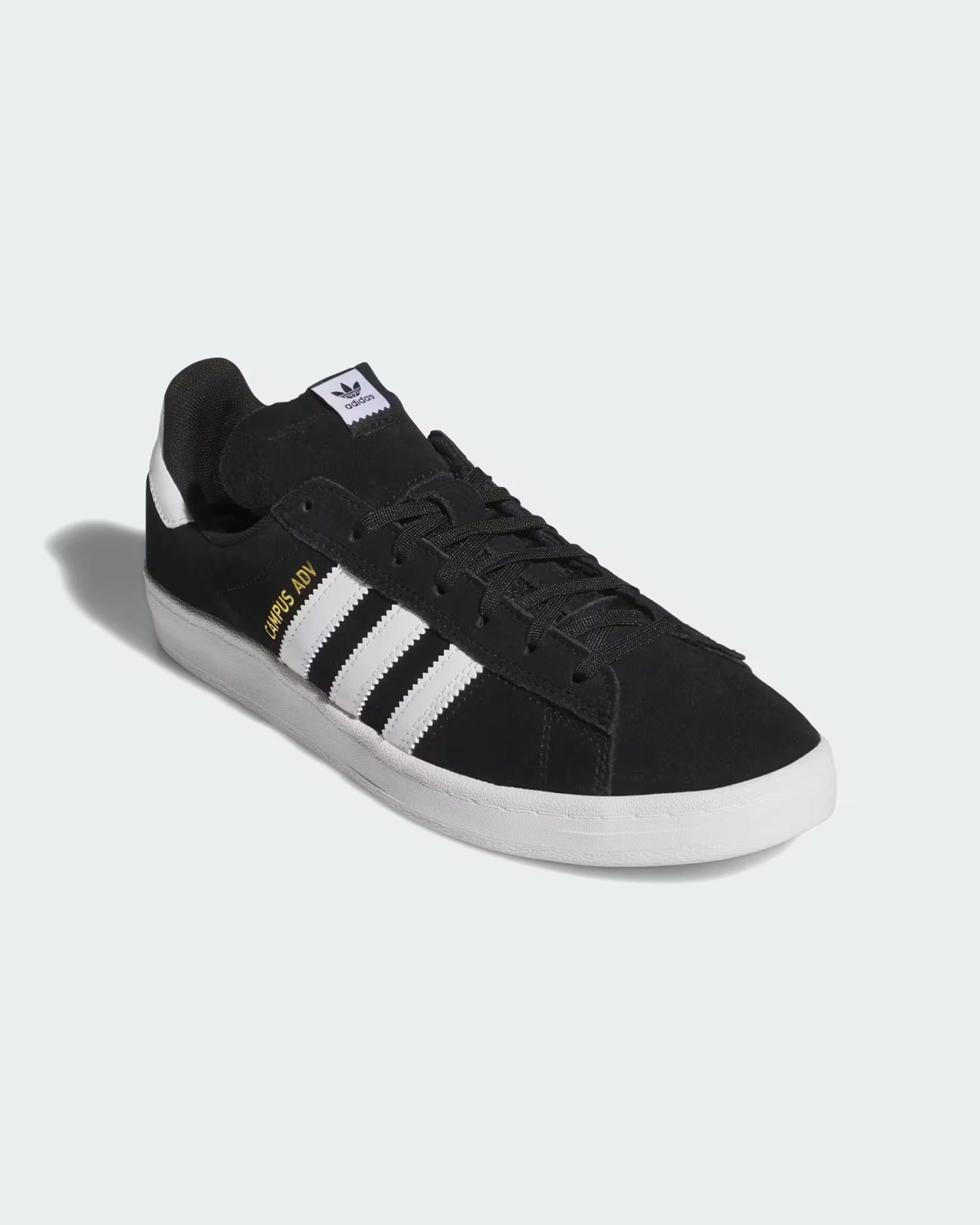 Adidas Campus ADV Shoes - Core Black/Cloud White/Cloud White