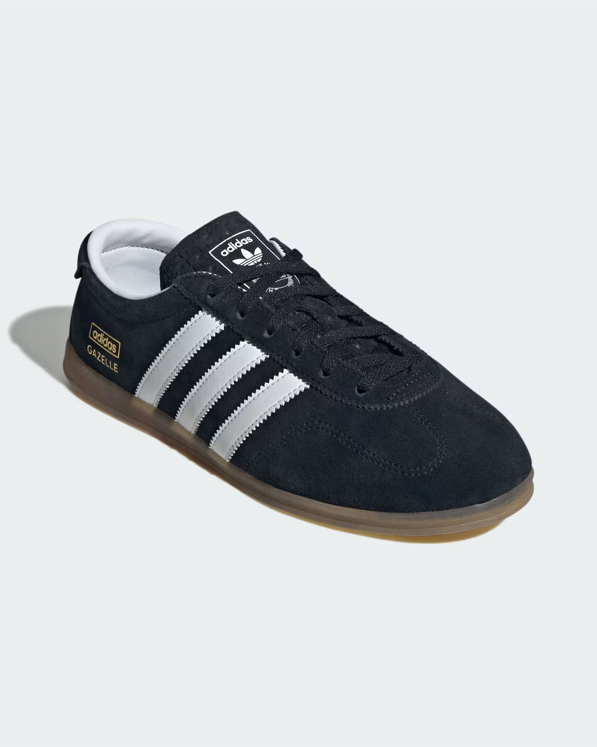 Adidas Women's Gazelle Lo Pro Shoes - Core Black/Cloud White/Gum