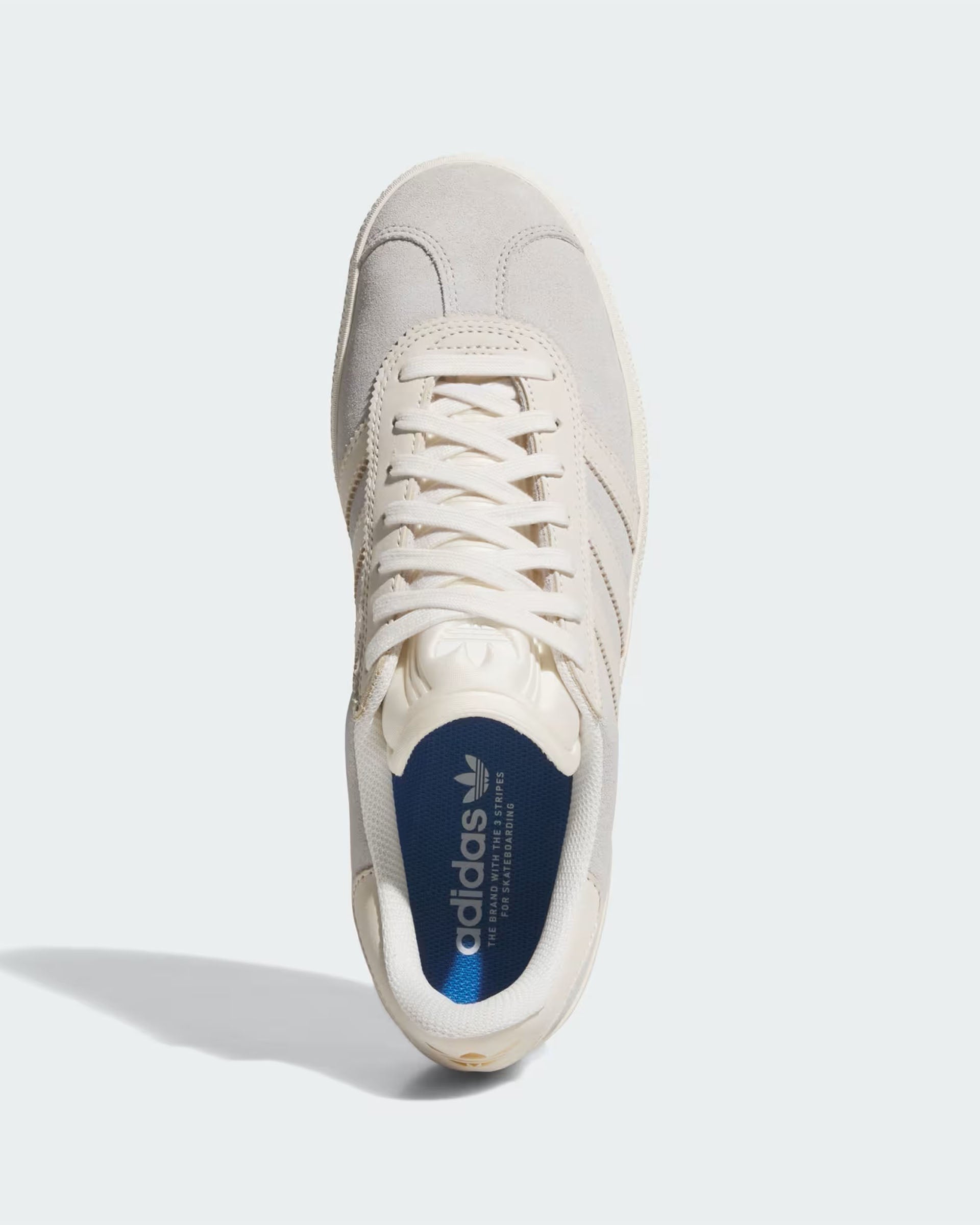 Adidas Gazelle ADV Shoes - Grey Two/Chalk White/Gold Metallic