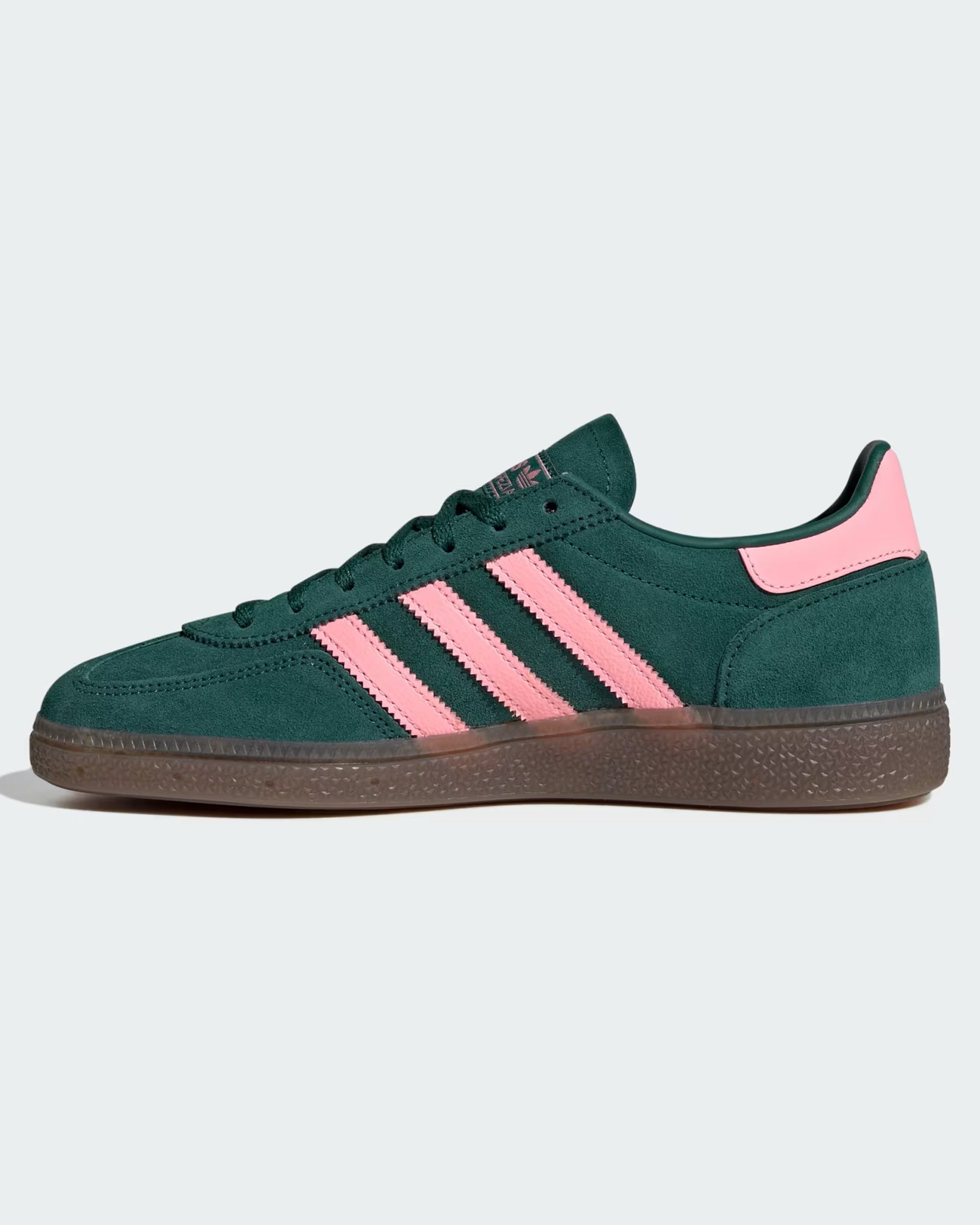 Adidas Women's Handball Spezial Shoes - Collegiate Green/Pink Spark/Gold Metallic
