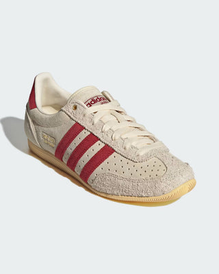 Adidas Women's Japan Shoe - Warm Vanilla/Team Victory Red/Gold Metallic