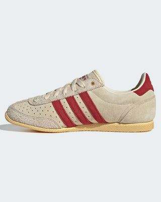 Adidas Women's Japan Shoe - Warm Vanilla/Team Victory Red/Gold Metallic