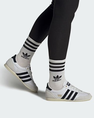 Adidas Women's Japan Shoe - Cloud White/Core Black/Gold Metallic