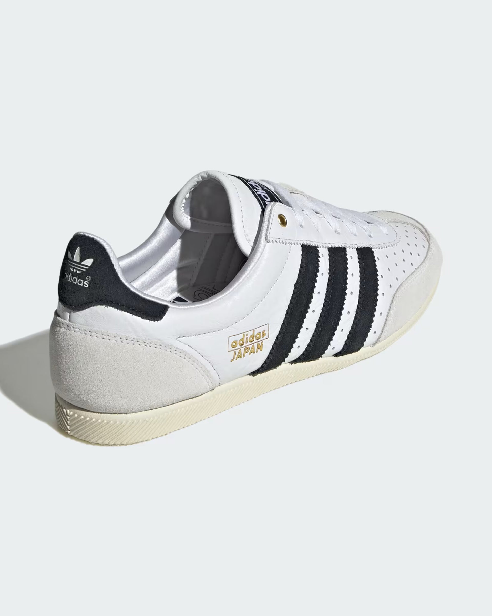 Adidas Women's Japan Shoe - Cloud White/Core Black/Gold Metallic