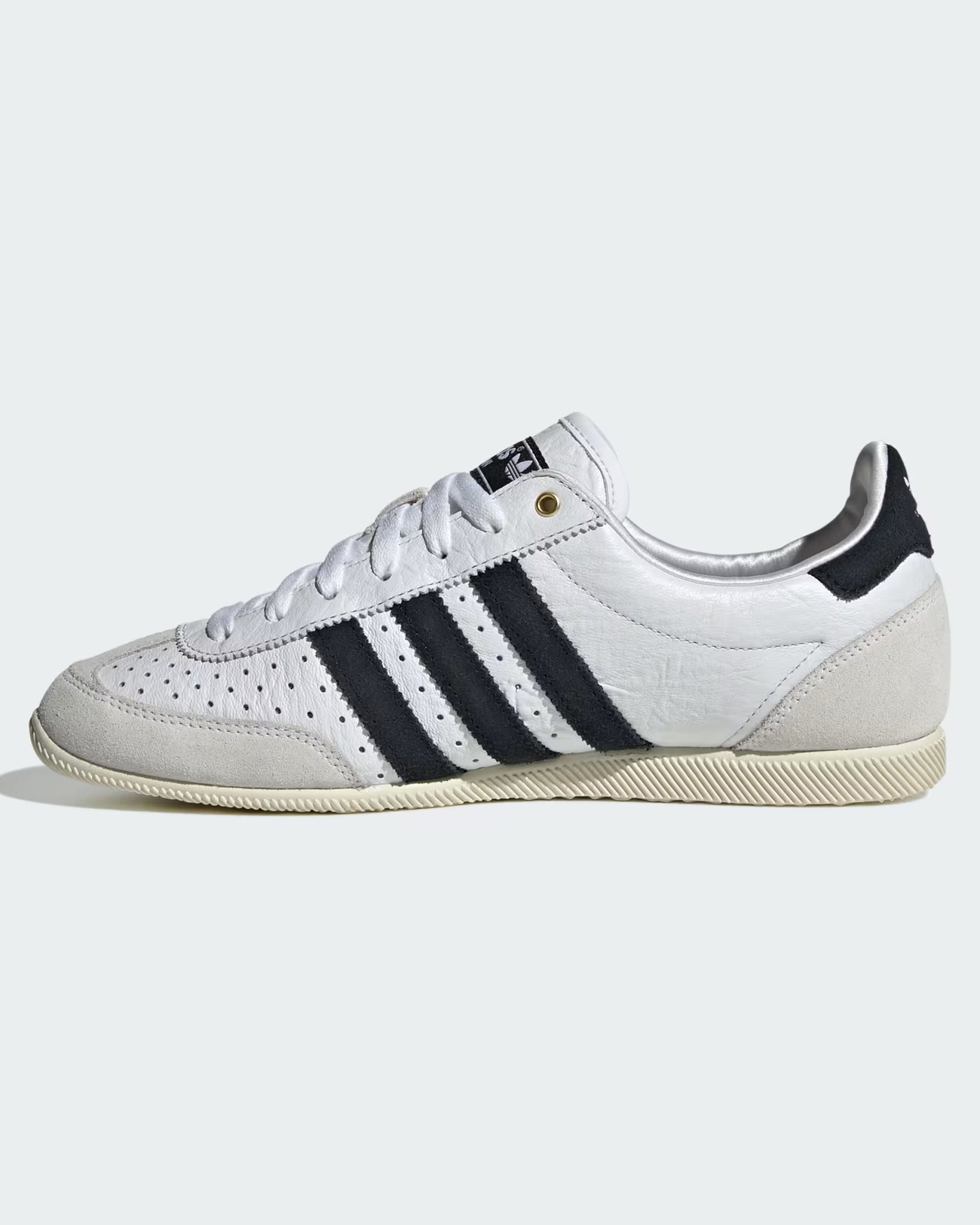 Adidas Women's Japan Shoe - Cloud White/Core Black/Gold Metallic
