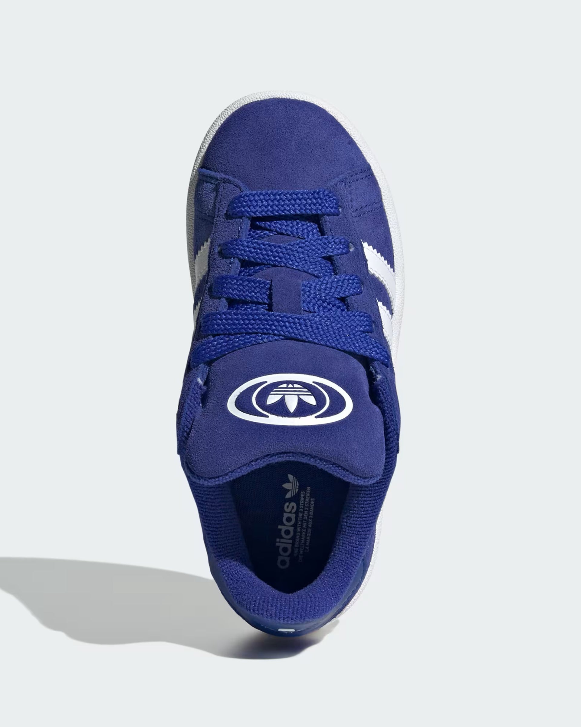 Adidas Kids (8-16) Campus 00s Shoes - Semi Lucid Blue/Cloud White/Gum