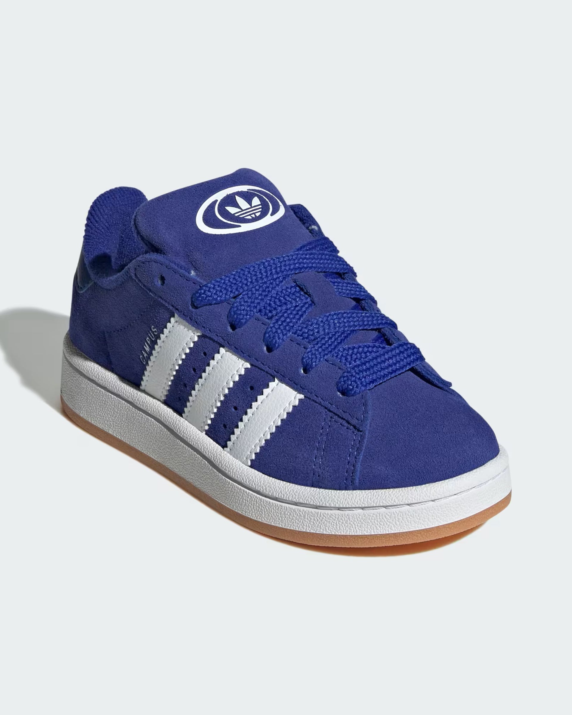 Adidas Kids (8-16) Campus 00s Shoes - Semi Lucid Blue/Cloud White/Gum