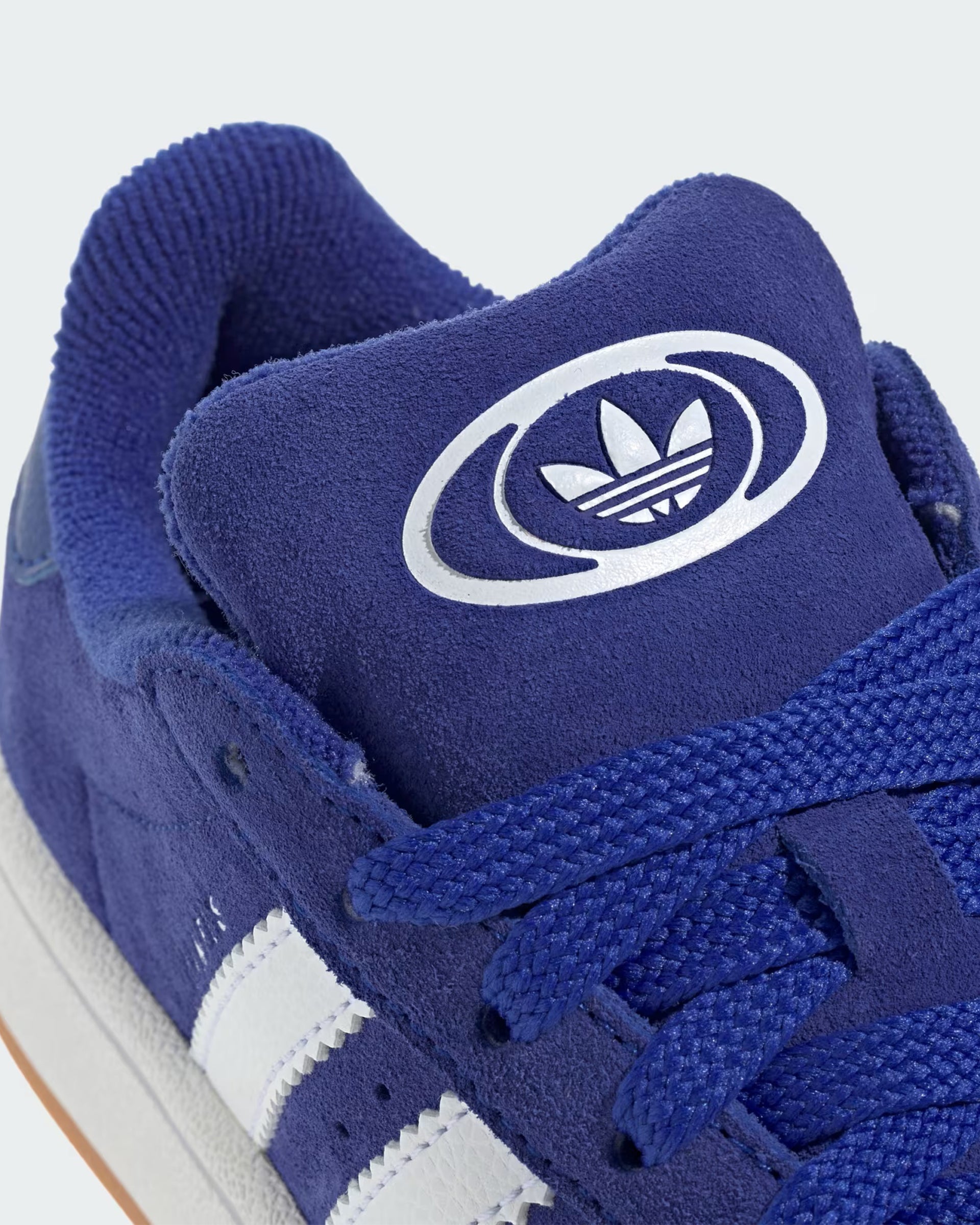 Adidas Kids (8-16) Campus 00s Shoes - Semi Lucid Blue/Cloud White/Gum