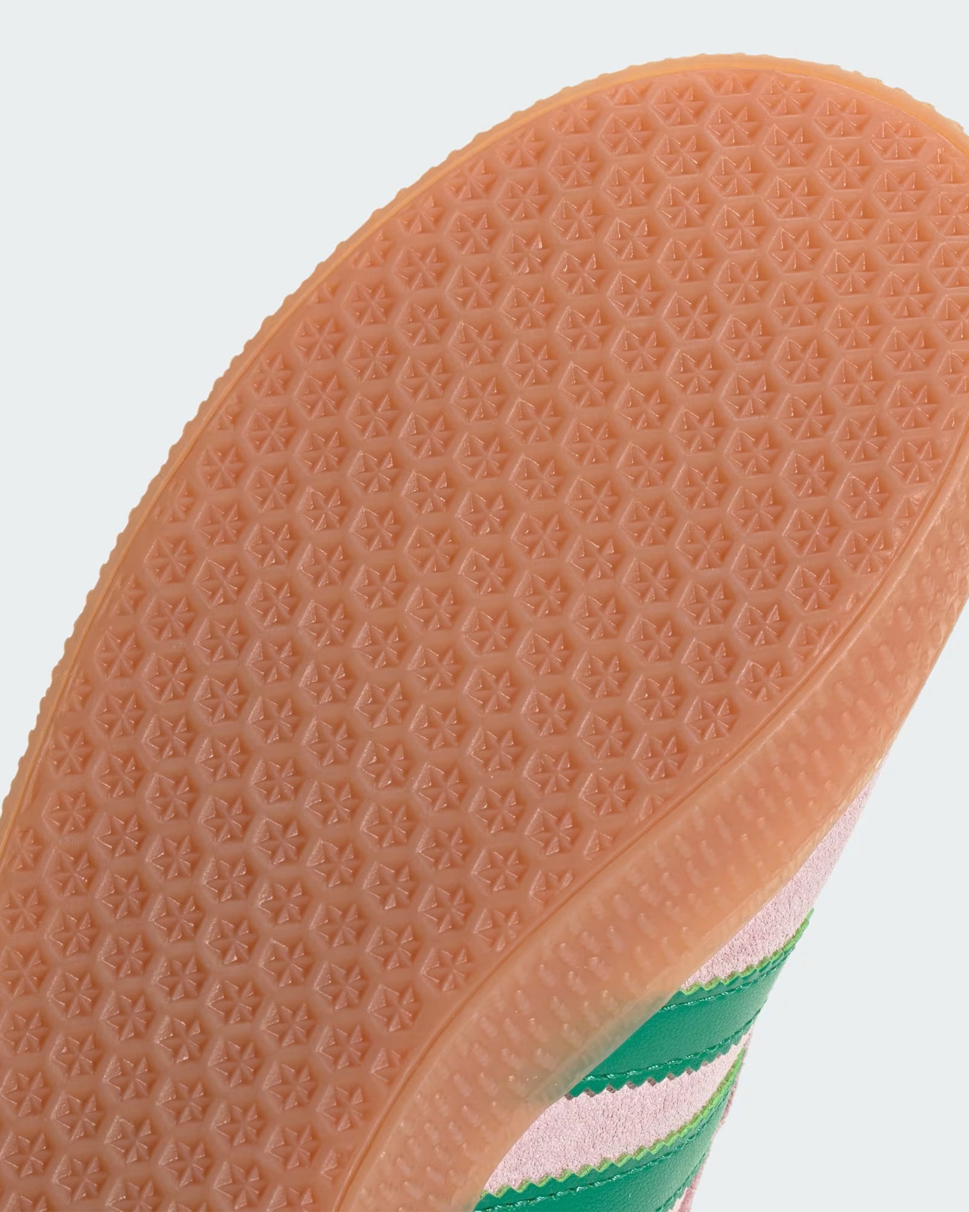 Kids (8-16) Gazelle Shoes - Clear Pink/Court Green/Bliss Pink