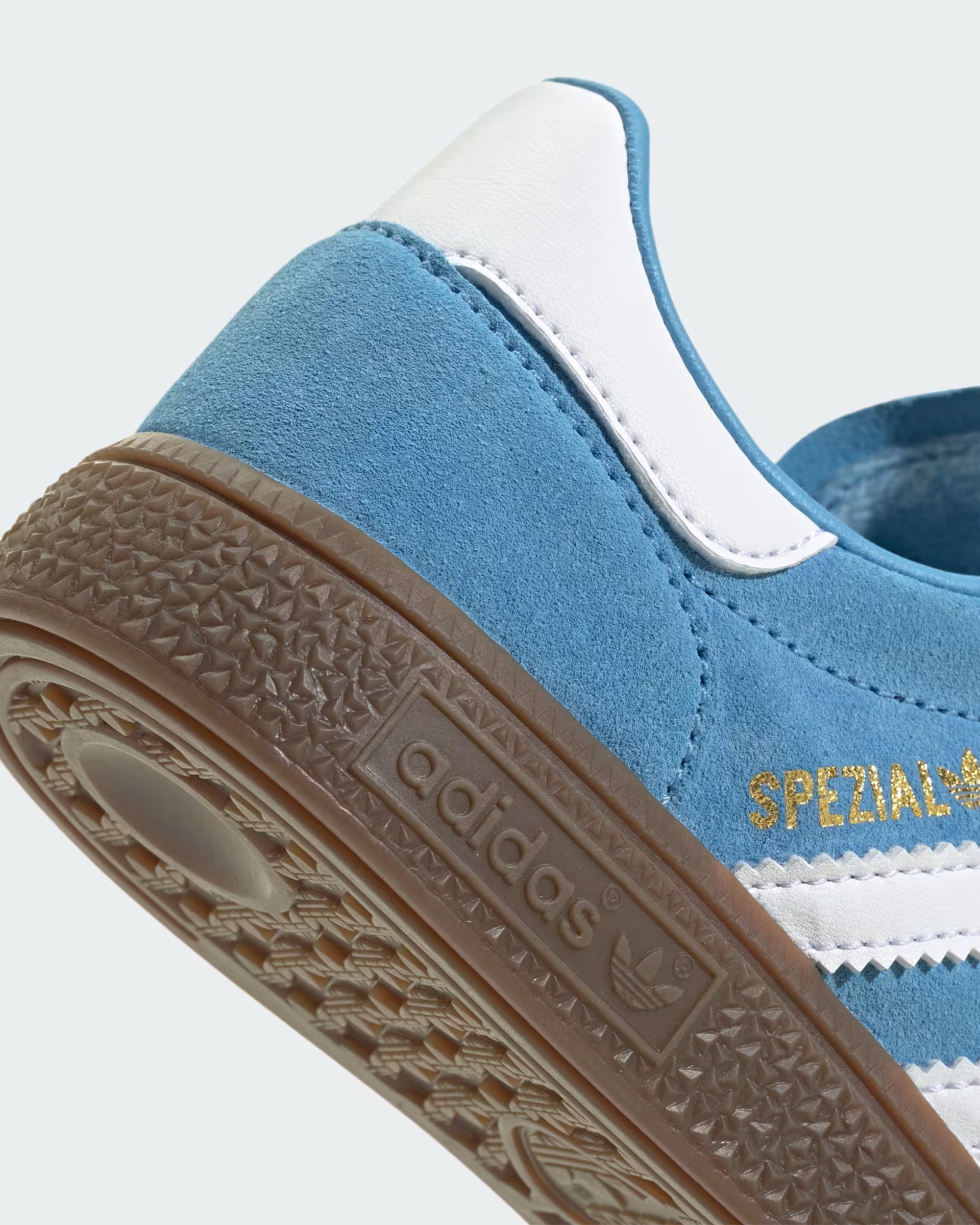 Adidas Kid's Handball Spezial Shoes - Light Blue/Cloud White/Gum