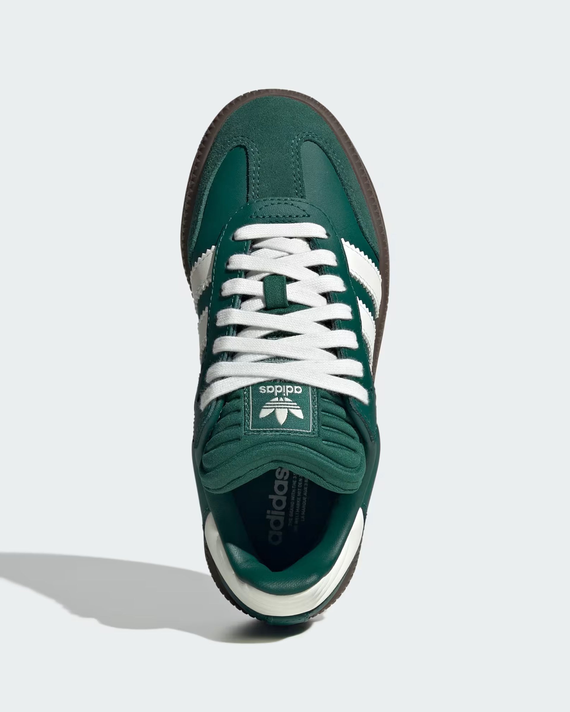 adidas Samba Xlg Shoes - Kids - Collegiate Green / White / Gum - 4.5 adidas Samba Xlg Shoes - Kids - Collegiate Green / White / Gum - 4.5
