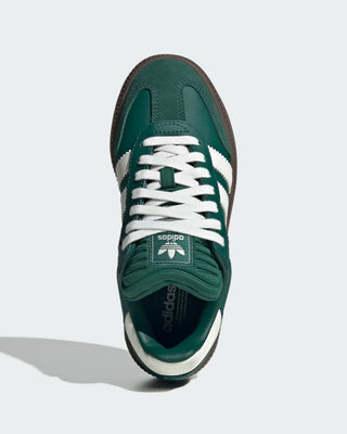 Adidas Kid's (8-16) Samba XLG Shoes - Collegiate Green/Core White/Gum