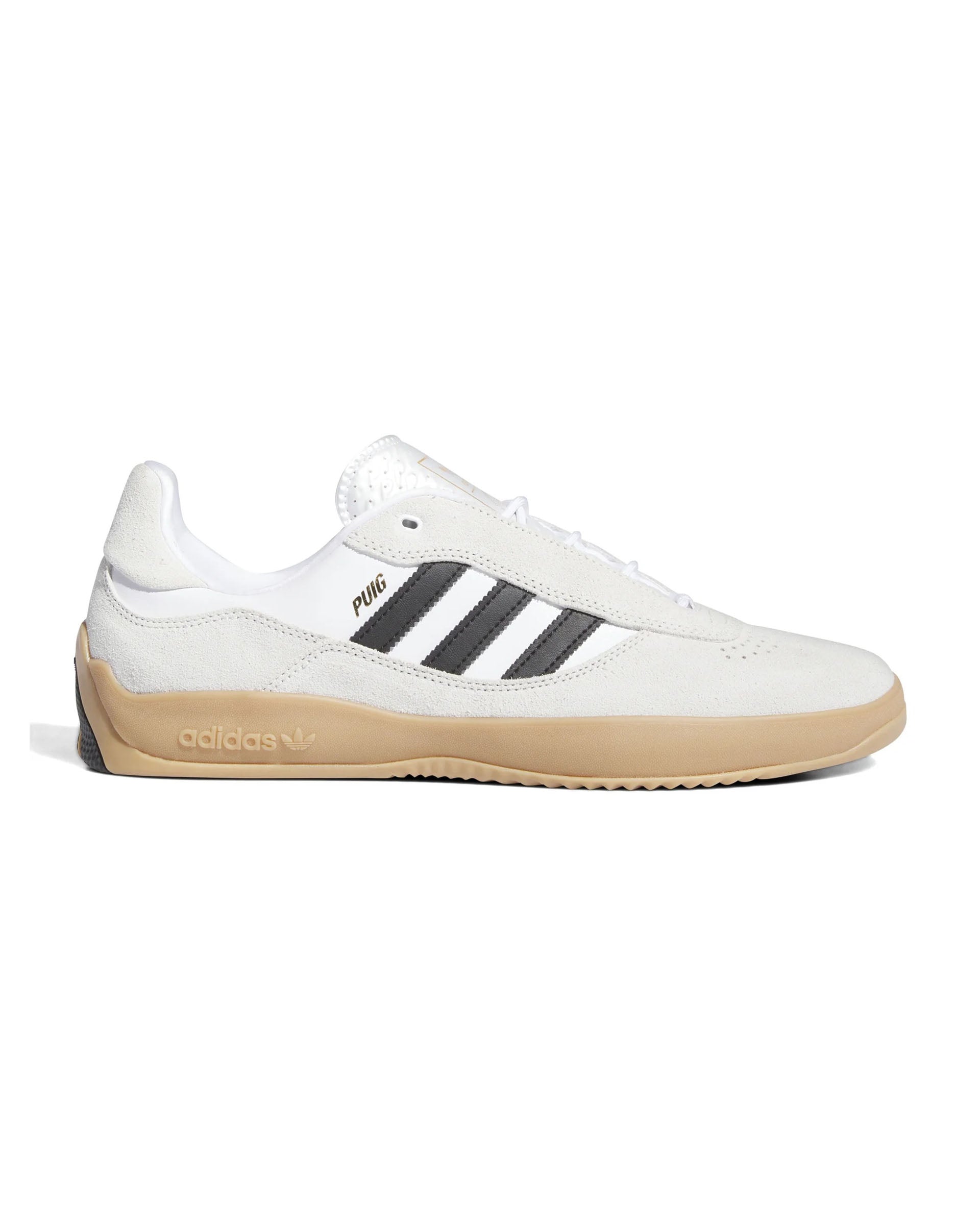 Adidas Puig Shoes - Crystal White/Black/Gum