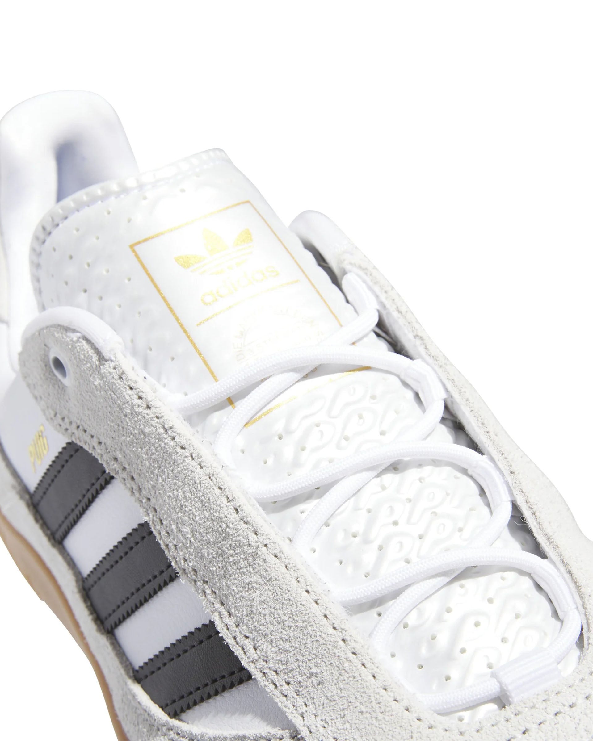 Adidas Puig Shoes - Crystal White/Black/Gum