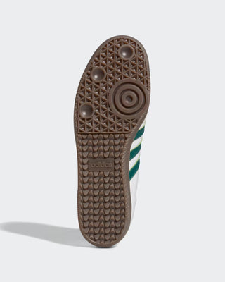 Adidas Samba ADV Shoes - Cloud White / Collegiate Green / Cloud White