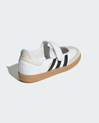 Kid's Samba Jane Shoe - Cloud White/Alumina/Gum