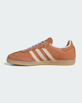 Women's Samba OG Shoes - Clay Strata/Warm Vanilla/Light Purple
