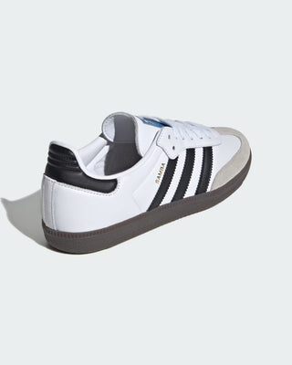Adidas Samba OG Shoes - Cloud White/Core Black/Gum