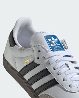Adidas Samba OG Shoes - Cloud White/Core Black/Gum
