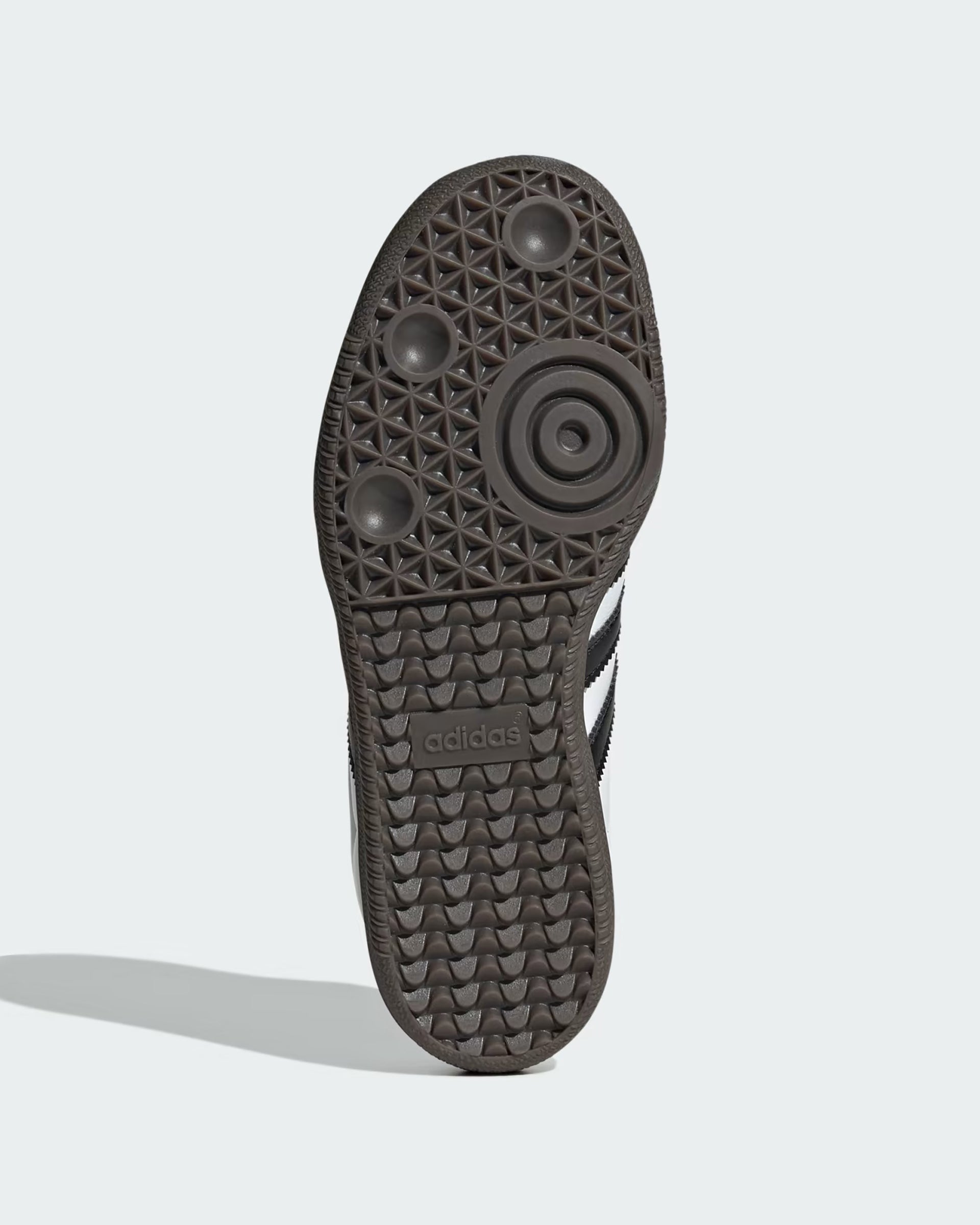 Adidas Kids (8-16) Samba OG Shoes - Cloud White/Core Black/Gum