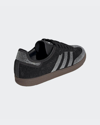Adidas Women's Samba OG Shoes - Rhinestone Black Silver