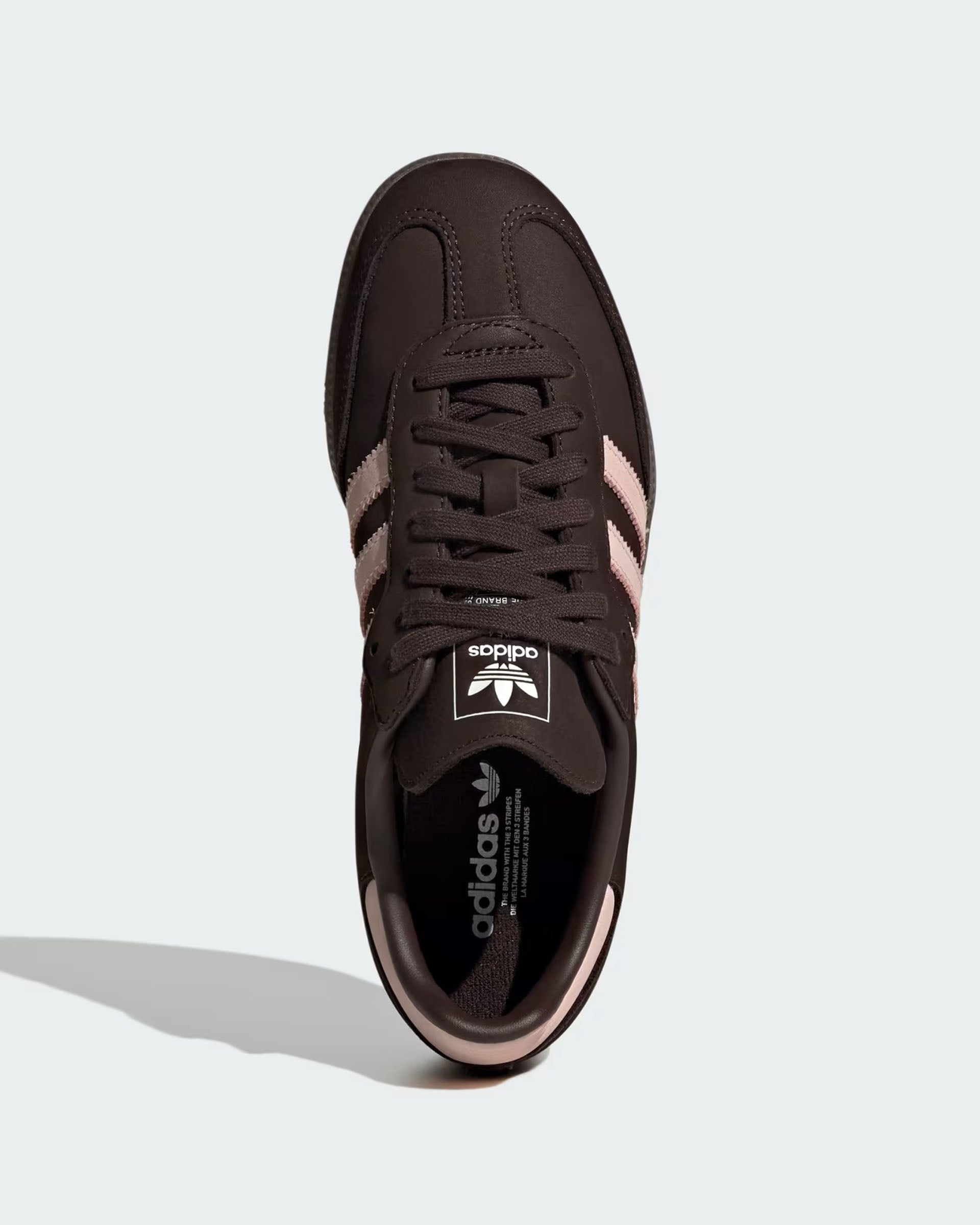 Women's Samba OG Shoes - Aurora Coffee/Sandy Pink/Cloud White