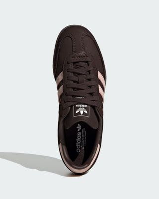 Adidas Women's Samba OG Shoes - Aurora Coffee/Sandy Pink/Cloud White