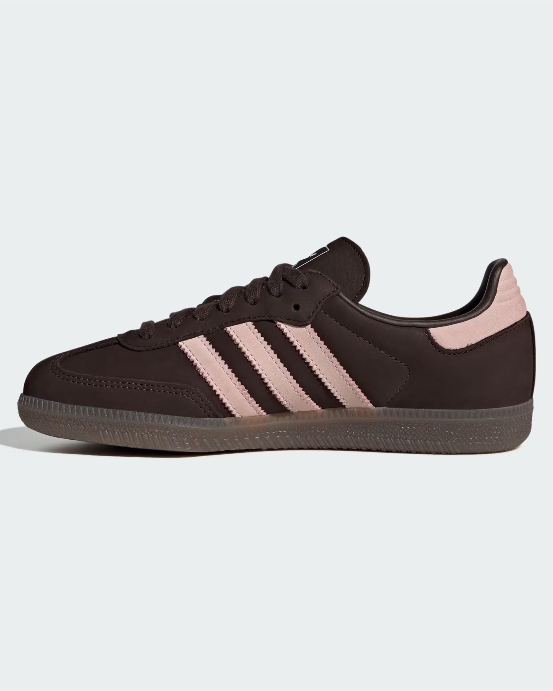 Adidas Women's Samba OG Shoes - Aurora Coffee/Sandy Pink/Cloud White