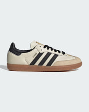Adidas Women's Samba OG Shoes - Cream White/Core Black/Sand Strata