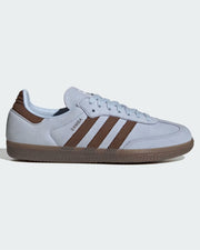 Adidas Women's Samba OG Shoes - Crystal Sky/Earth Strata/Cloud White
